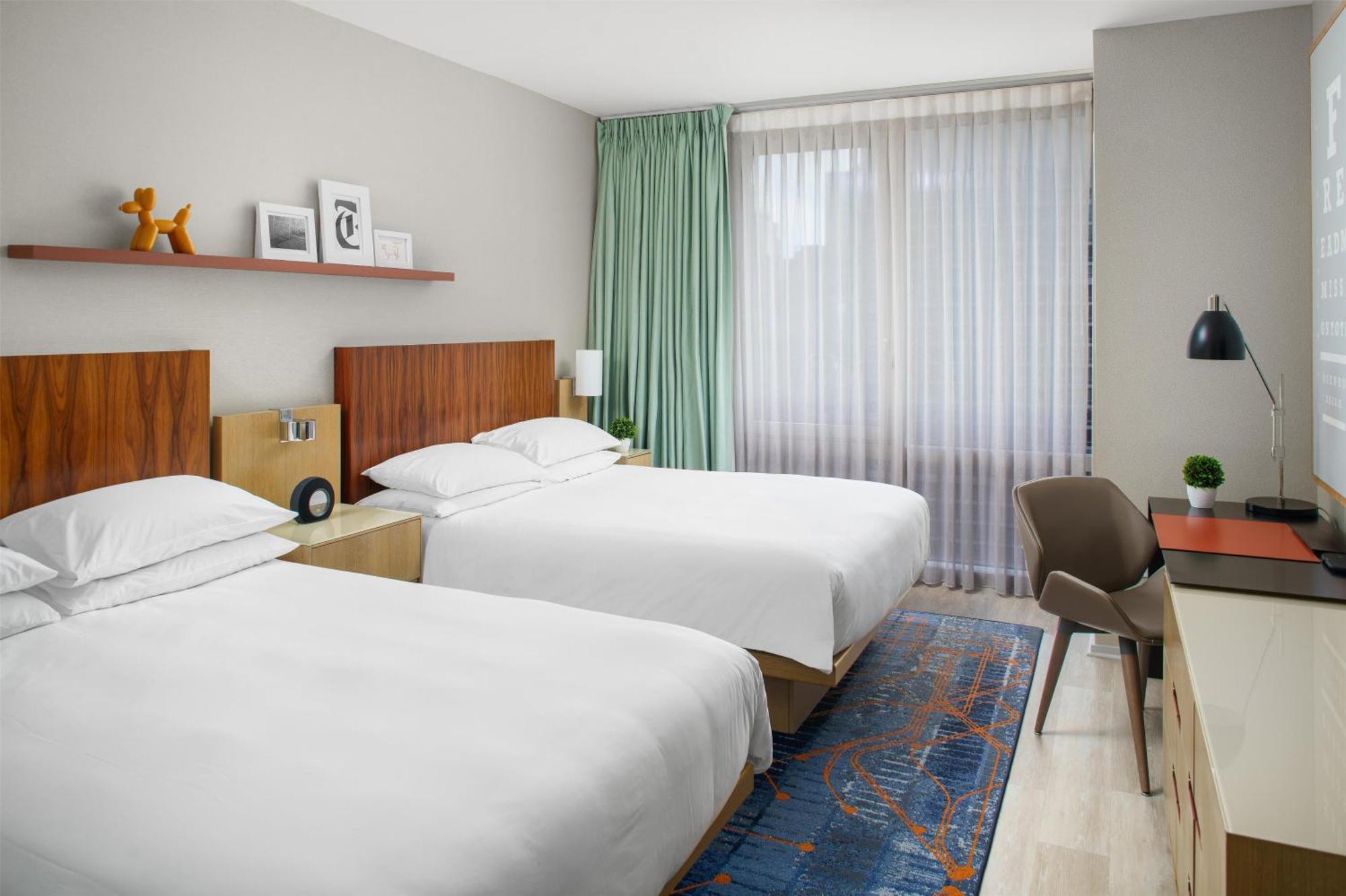 Queen Room Two Queen Beds Accessible Shower Disability Access